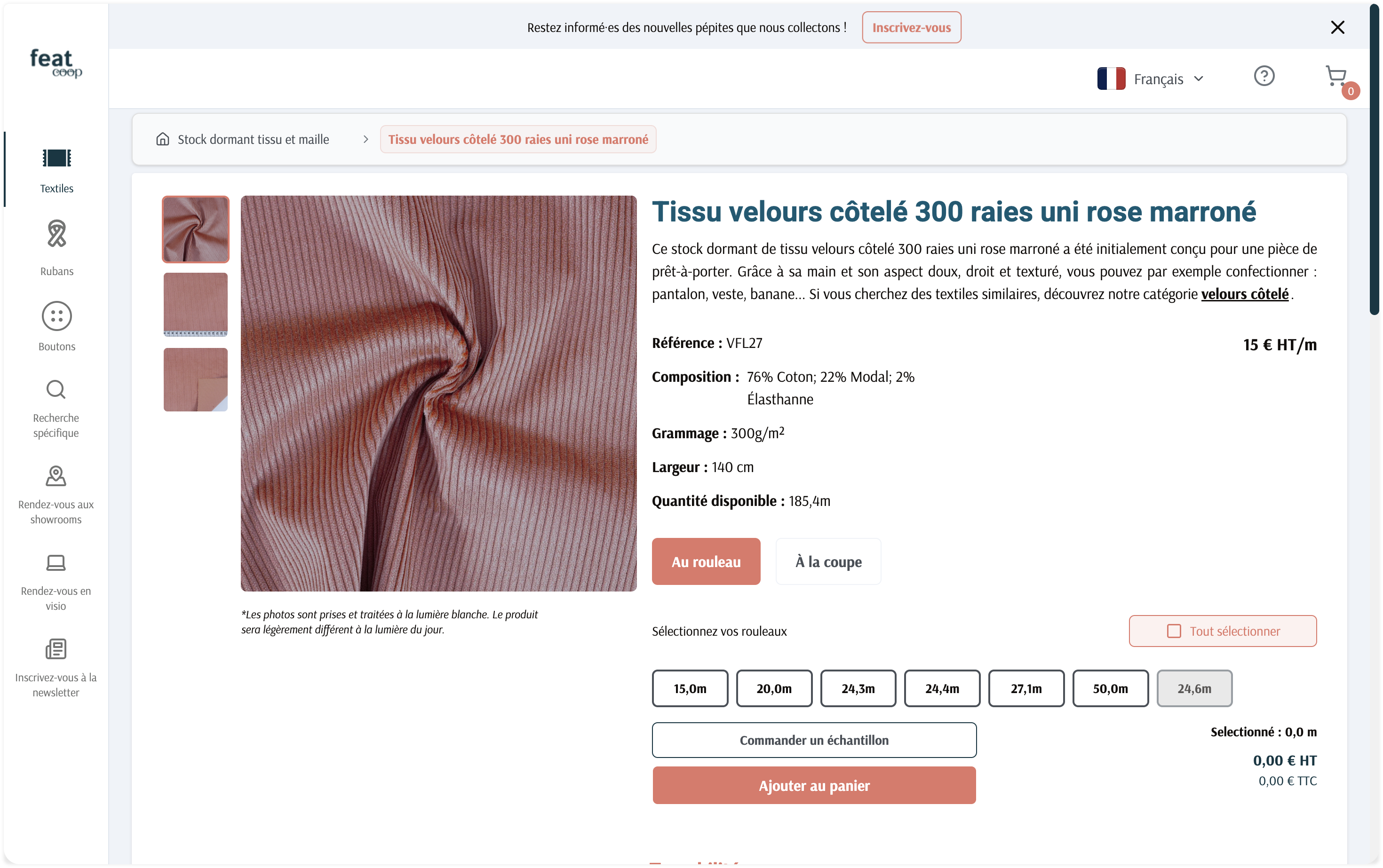 Vue mobile feat coop
